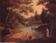 James Peale View on the Wissahickon oil painting artist
